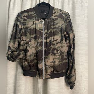 Rock & Republic Camo Bomber Jacket Size SMALL